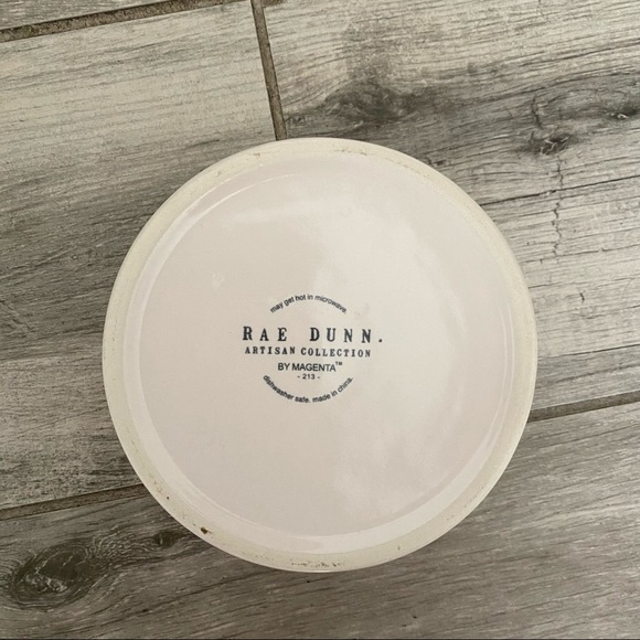 Rae Dunn Santa Paws Cat or Small Dog Bowl - Picture 2 of 3